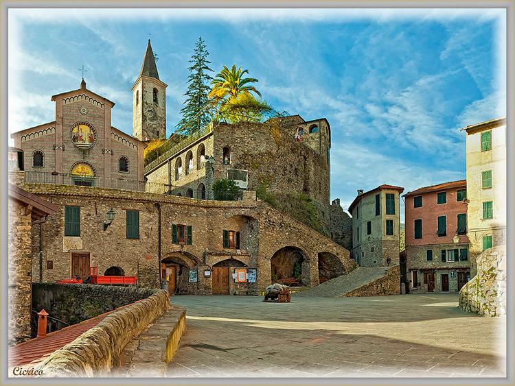 B&B Da Giua' Apricale Buitenkant foto